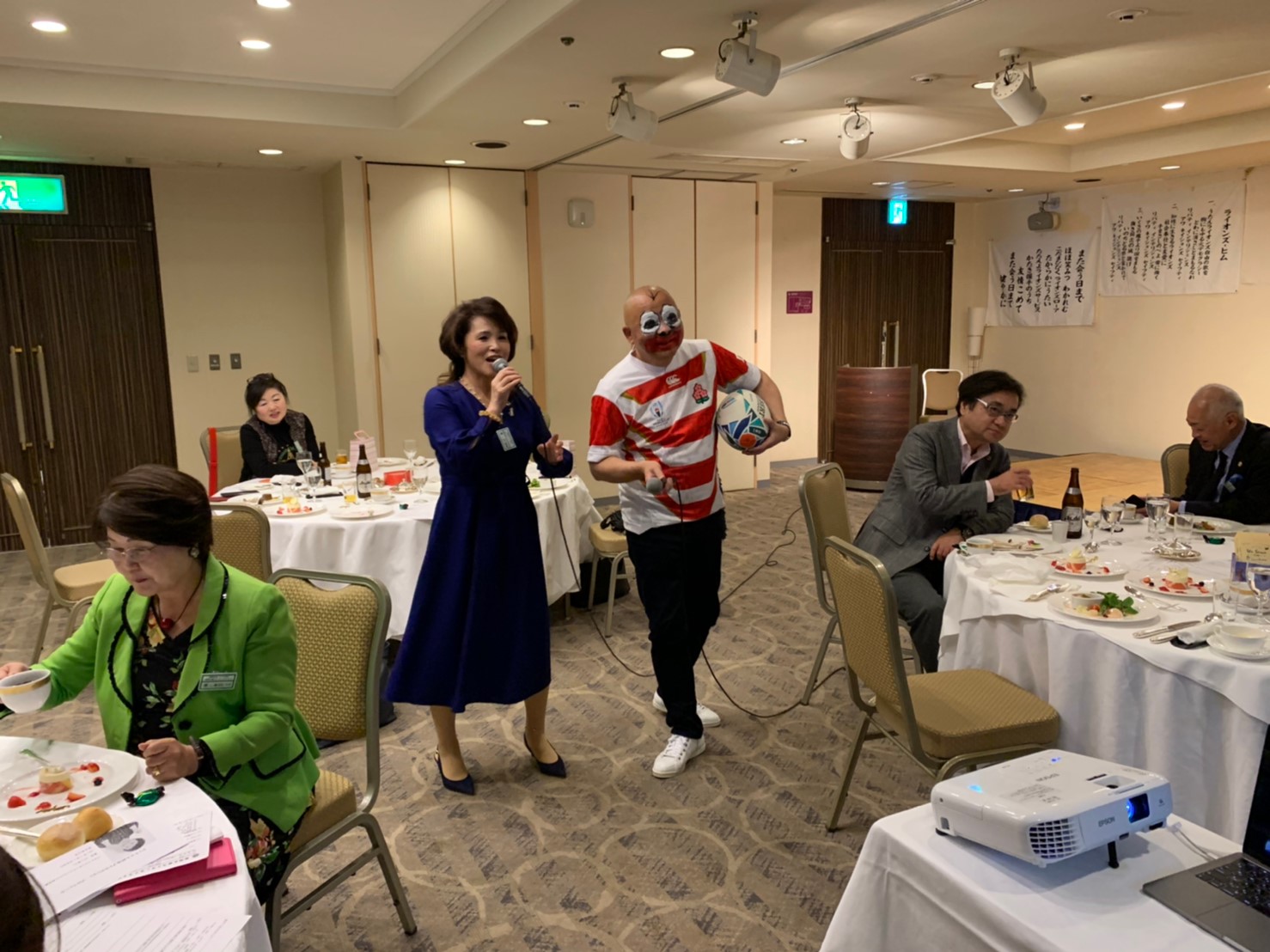 20191225クリスマス例会_素敵なデュエット