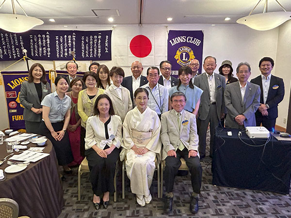 福岡ノーマライゼーションLC・福岡大樹LC　合同例会　報告