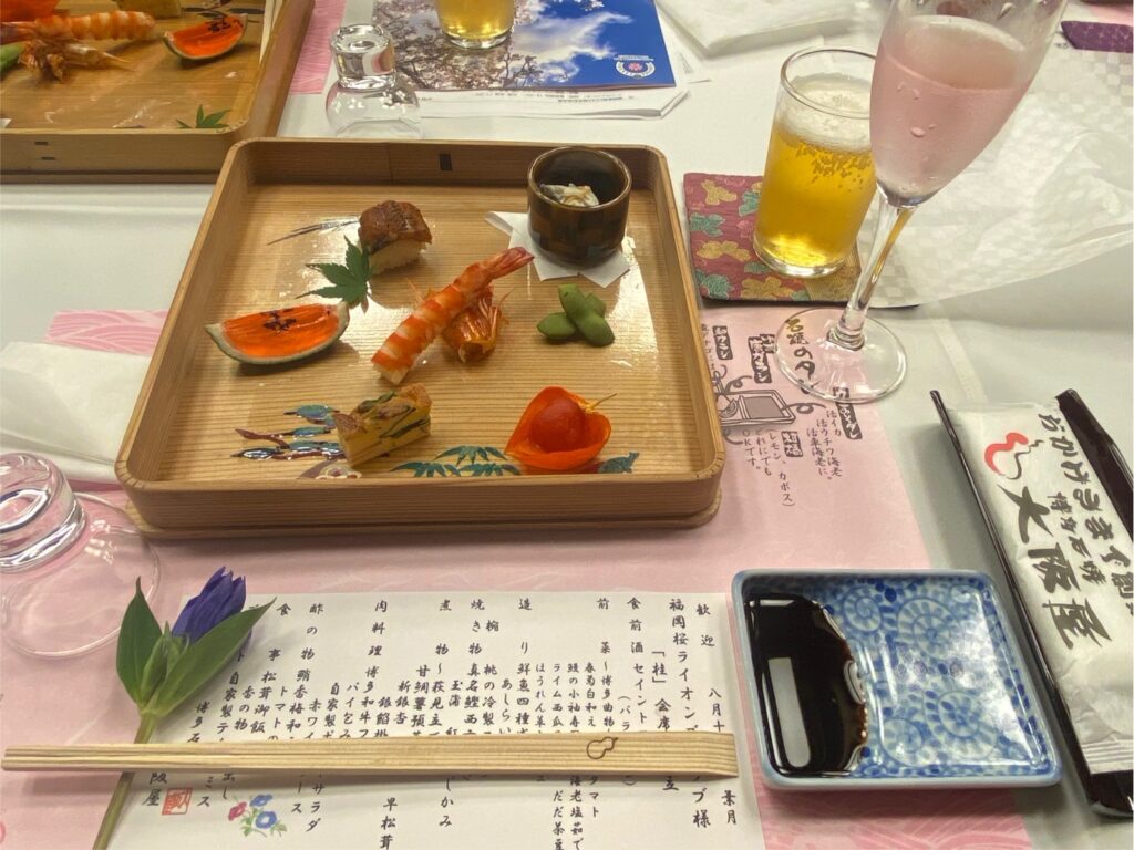 福岡桜ライオンズクラブ納涼例会に参加いたしました