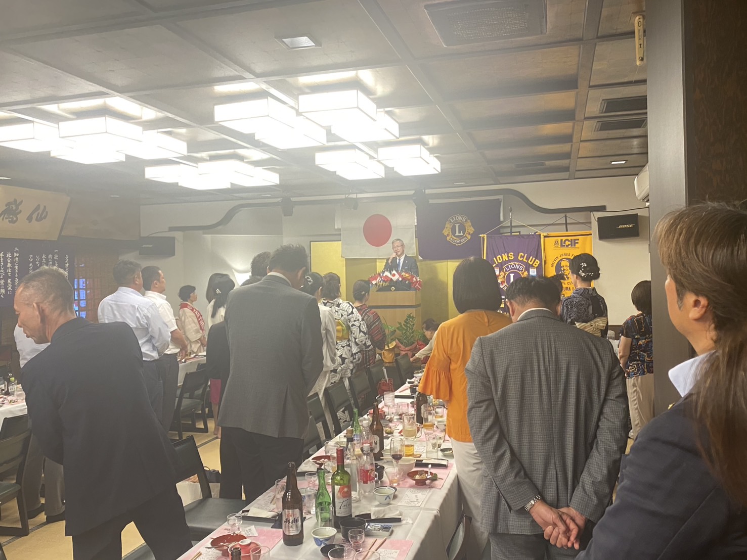 福岡桜ライオンズクラブ納涼例会に参加いたしました