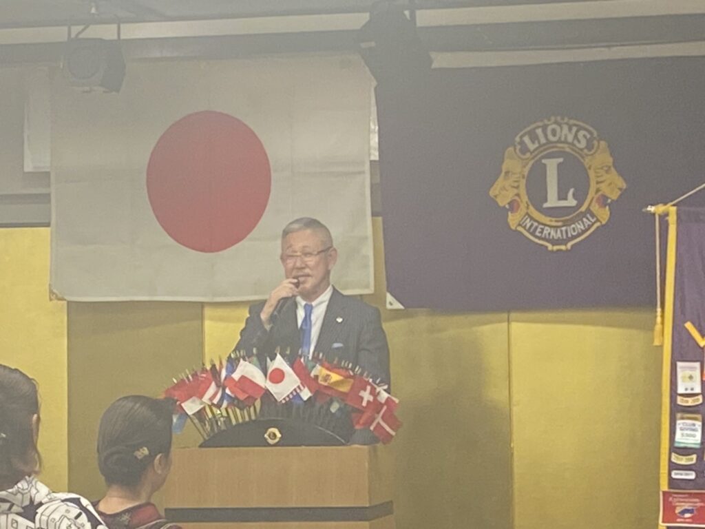 福岡桜ライオンズクラブ納涼例会に参加いたしました
