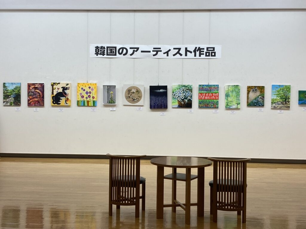 福岡ノーマライゼーションLC共催の日韓障がい者美術交流会に参加