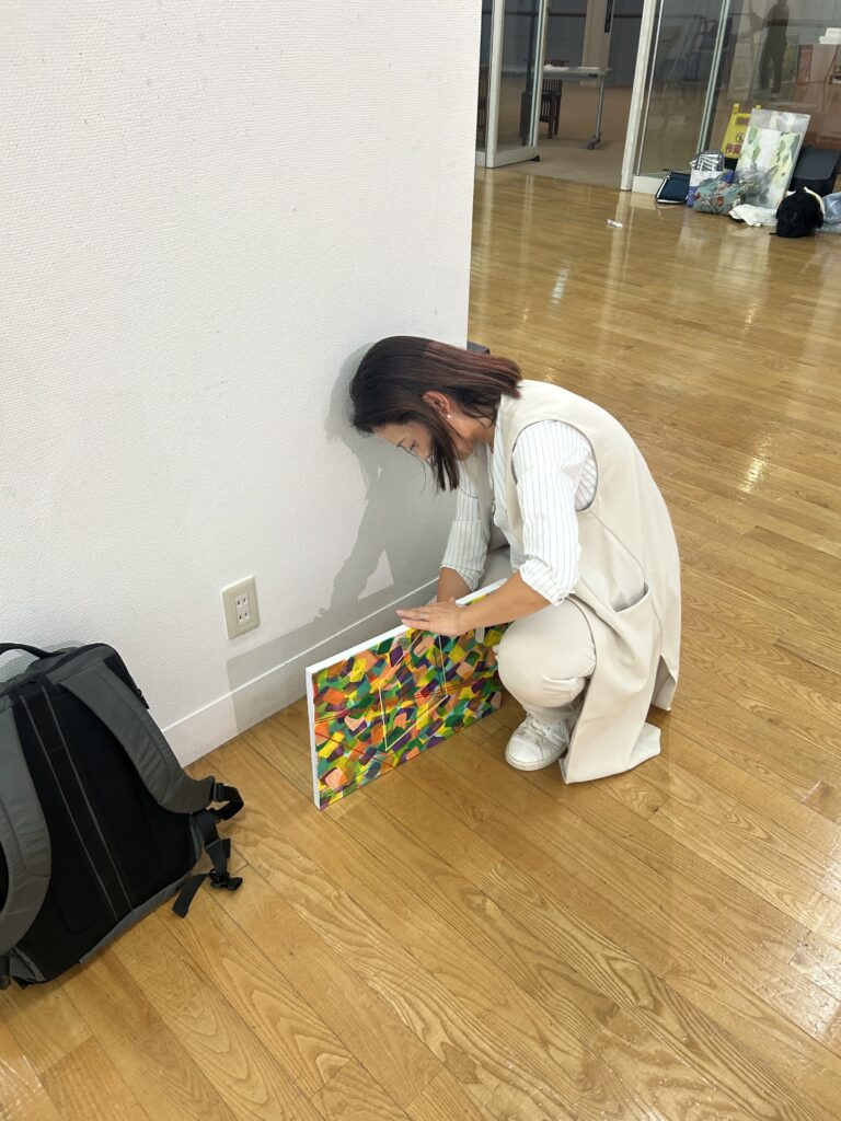 福岡ノーマライゼーションLC共催の日韓障がい者美術交流会に参加