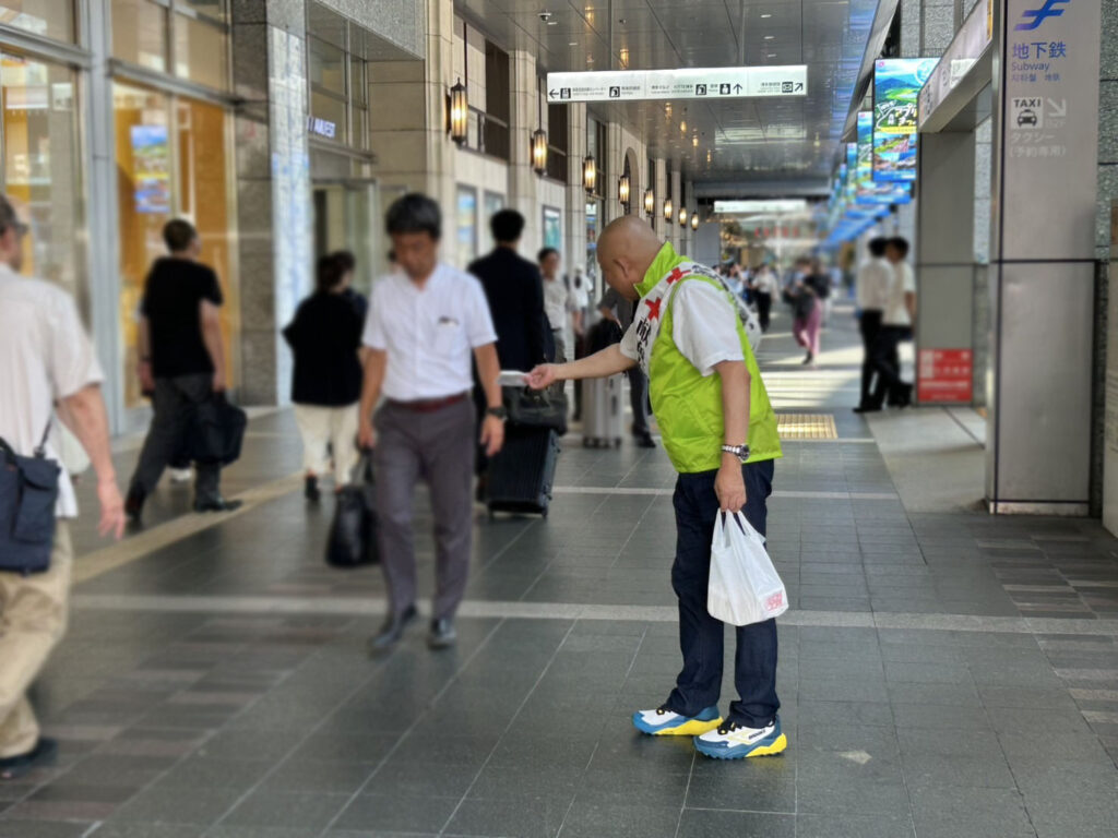 街頭献血活動　報告