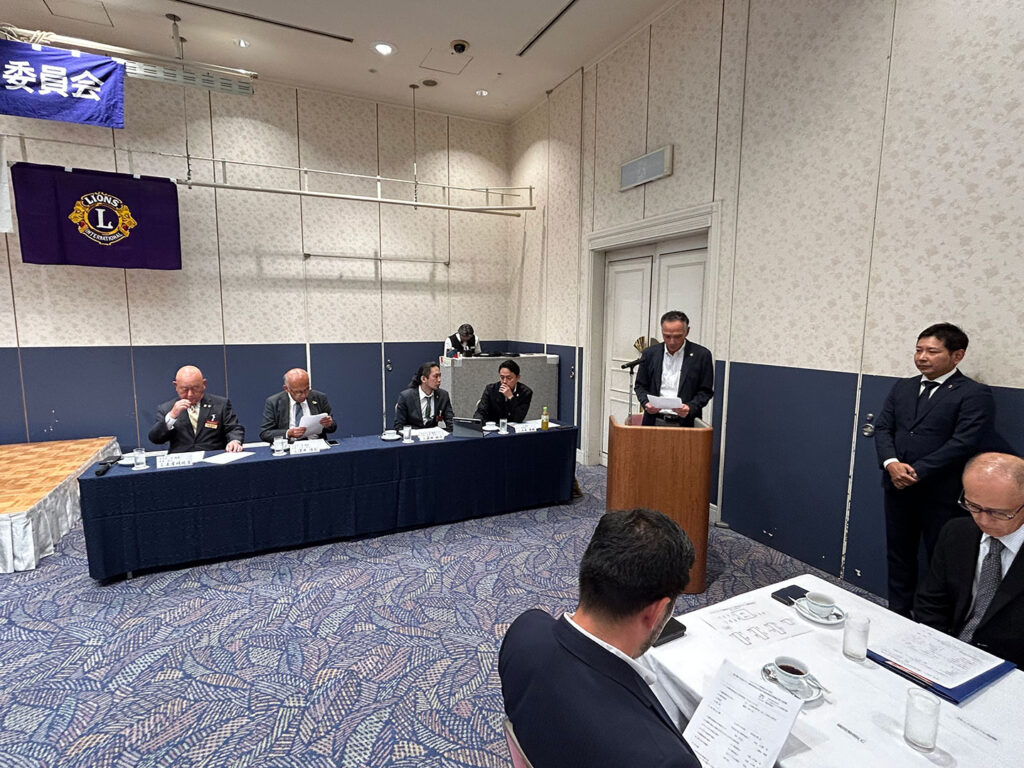 第一回ガバナー諮問委員会式及び会員委員長質疑応答　報告