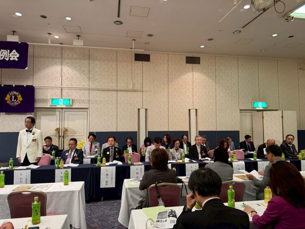 ライオンズクラブ国際協会337-A地区　6Rガバナー公式訪問合同例会　報告