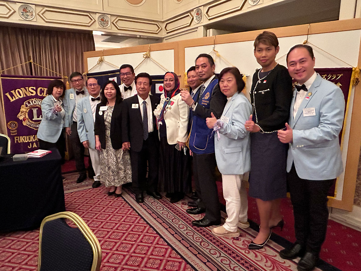 福岡赤坂ライオンズクラブ 結成45周年記念式典