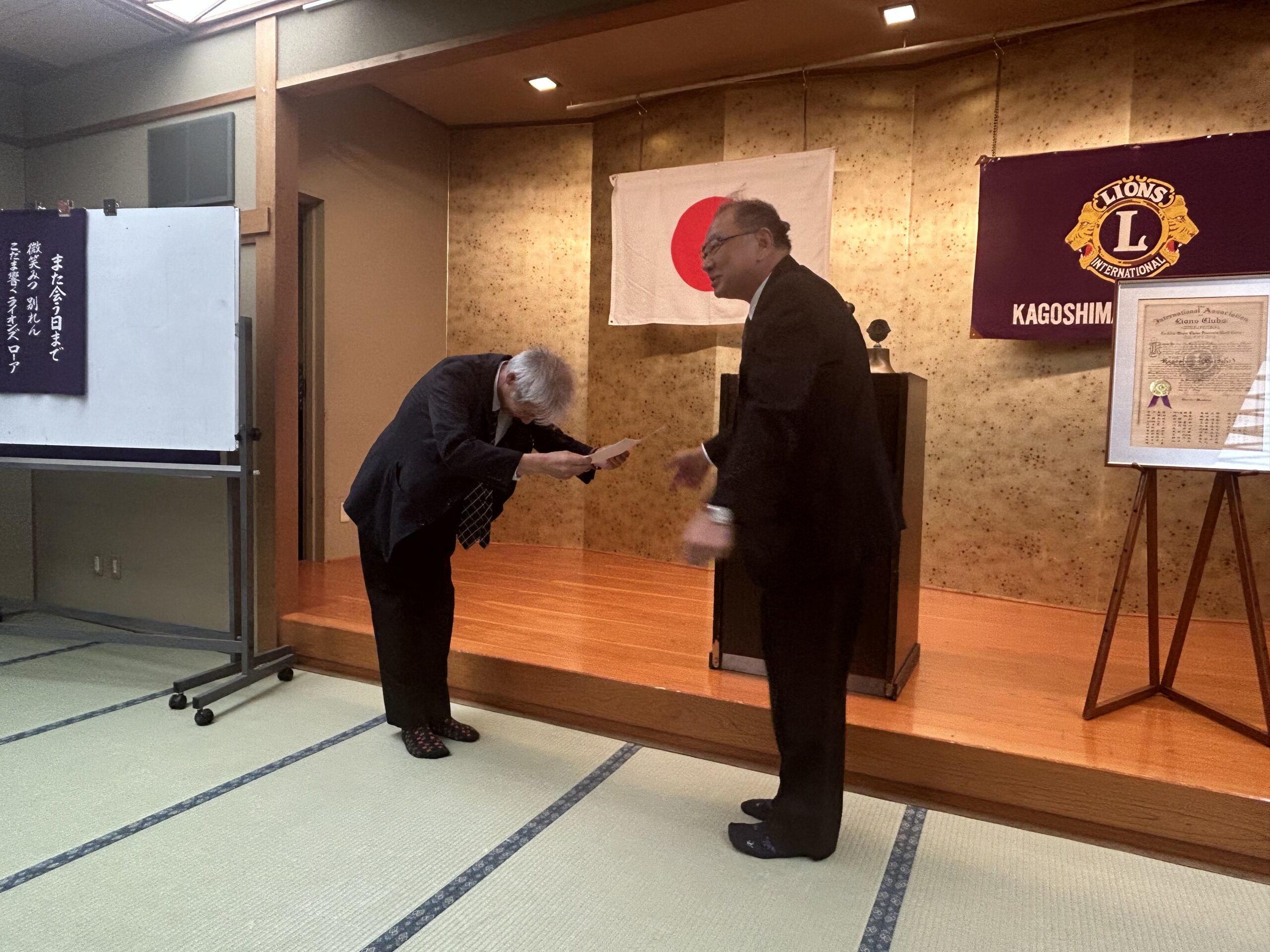 祝チャーターナイト45周年記念例会(第1092回例会)報告