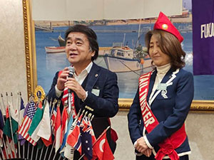 福岡大樹LC合同例会、福岡ノーマライゼーションLC 報告