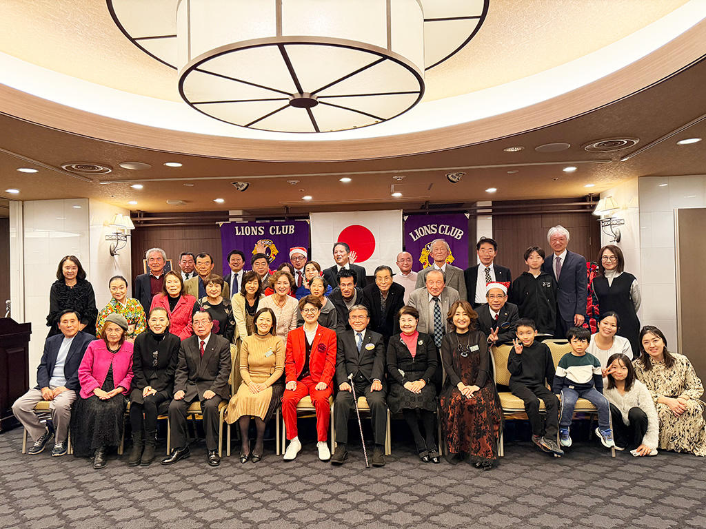 福岡大樹ライオンズクラブ・福岡ノーマライゼーションライオンズクラブ合同懇親クリスマス例会