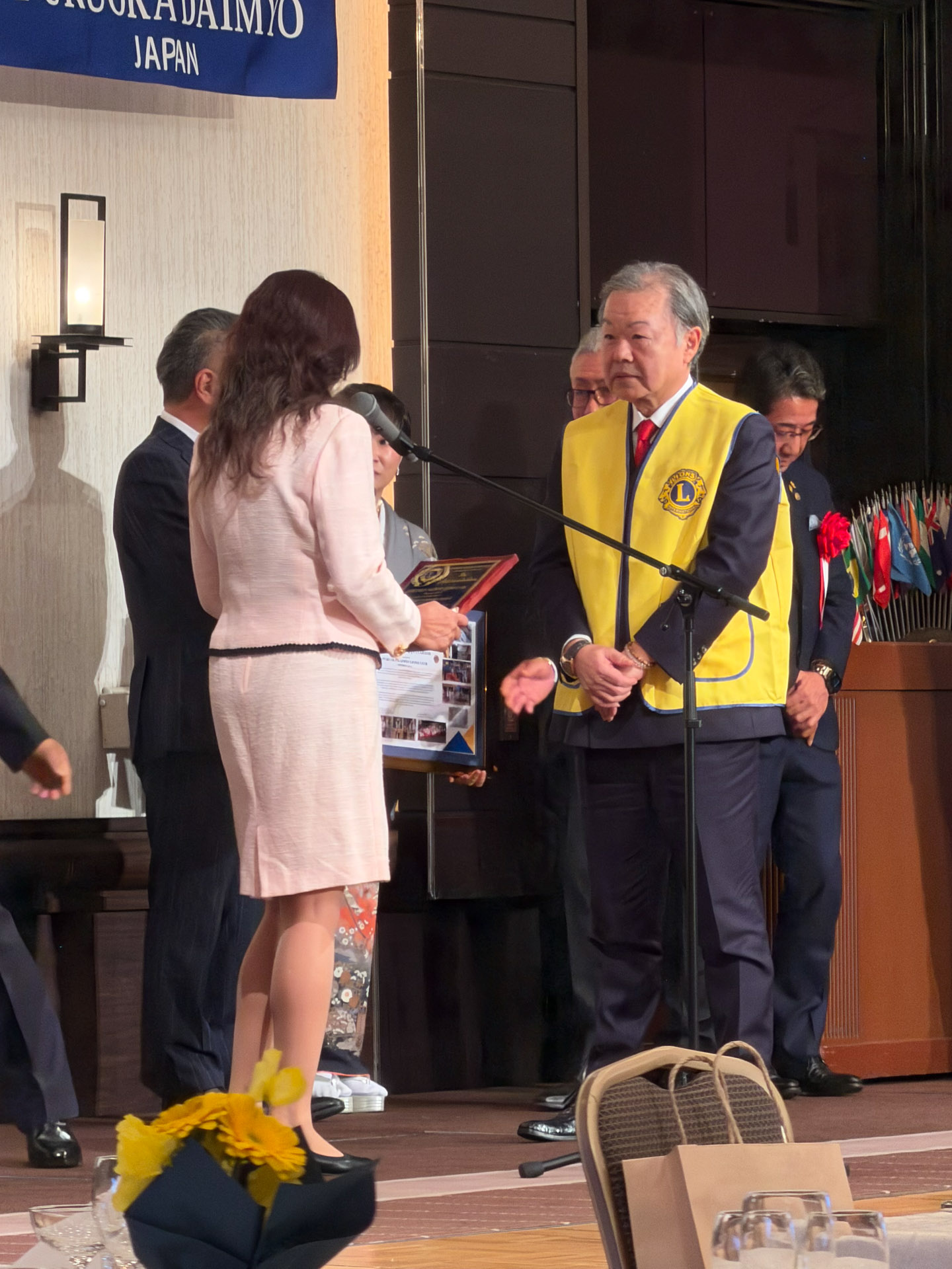 福岡大名ライオンズクラブ結成40周年記念式典 報告