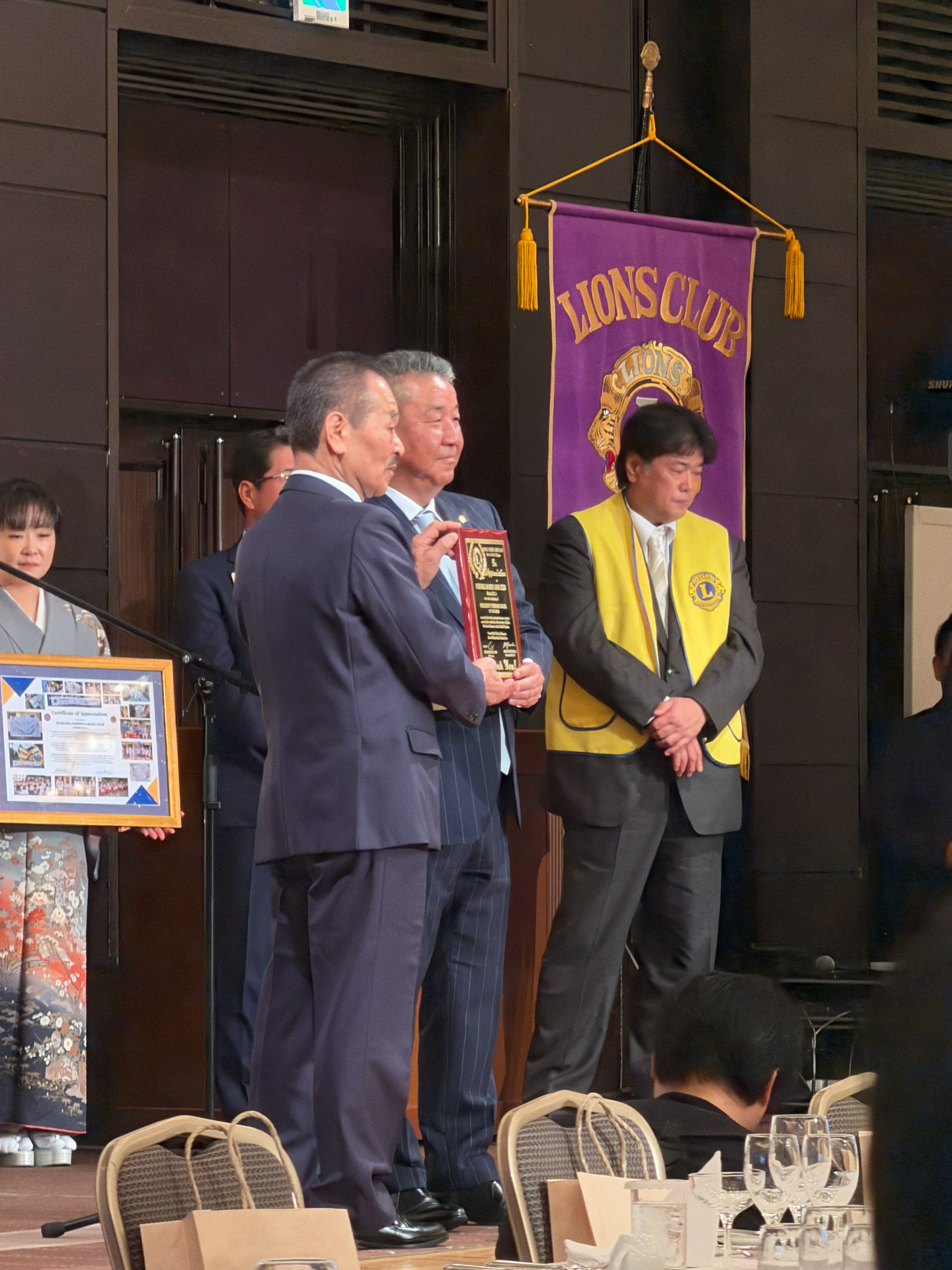 福岡大名ライオンズクラブ結成40周年記念式典 報告