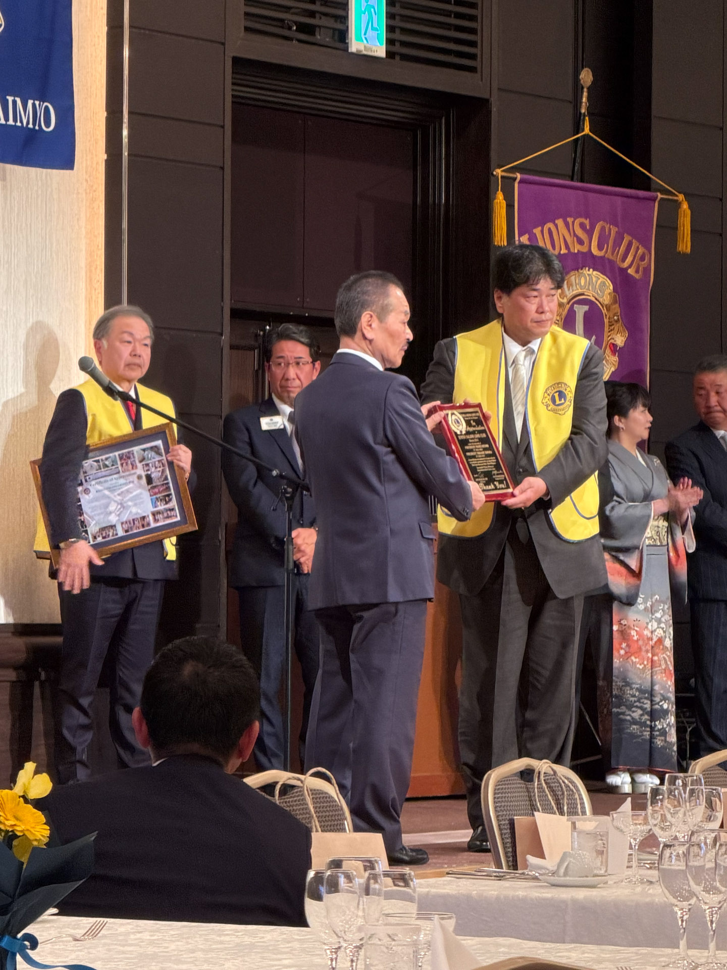 福岡大名ライオンズクラブ結成40周年記念式典 報告