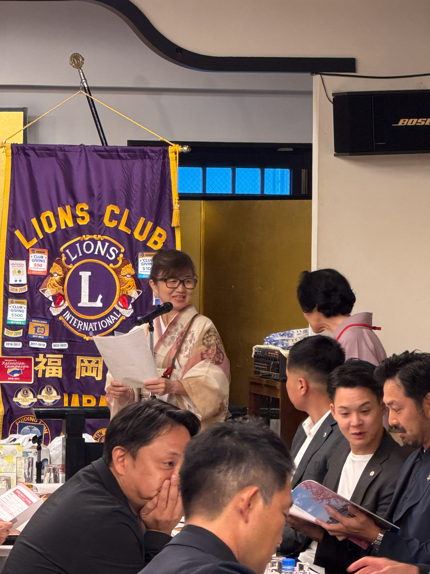 福岡桜ライオンズクラブ第881回例会(納涼例会)に参加いたしました