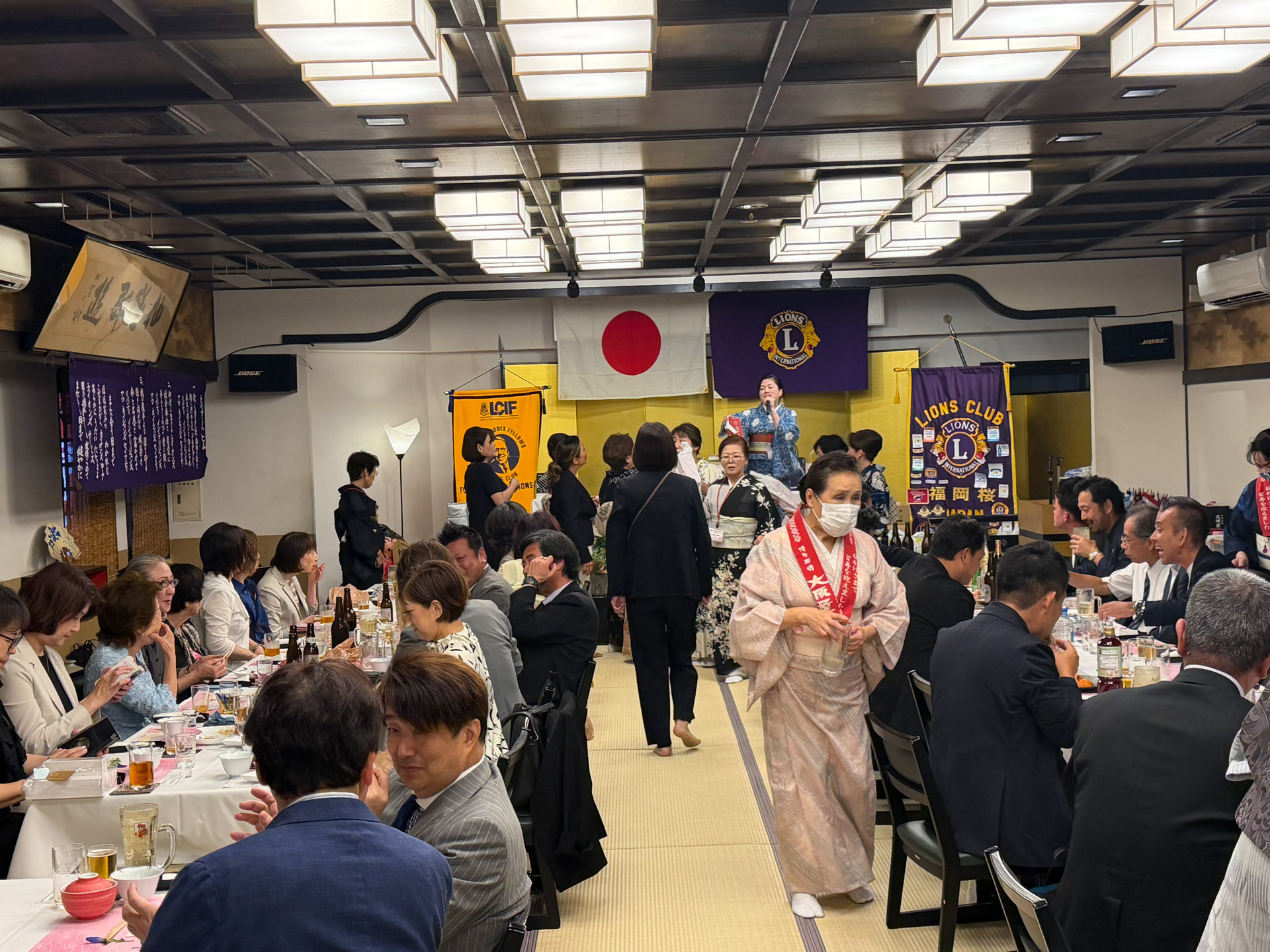 福岡桜ライオンズクラブ第881回例会(納涼例会)に参加いたしました