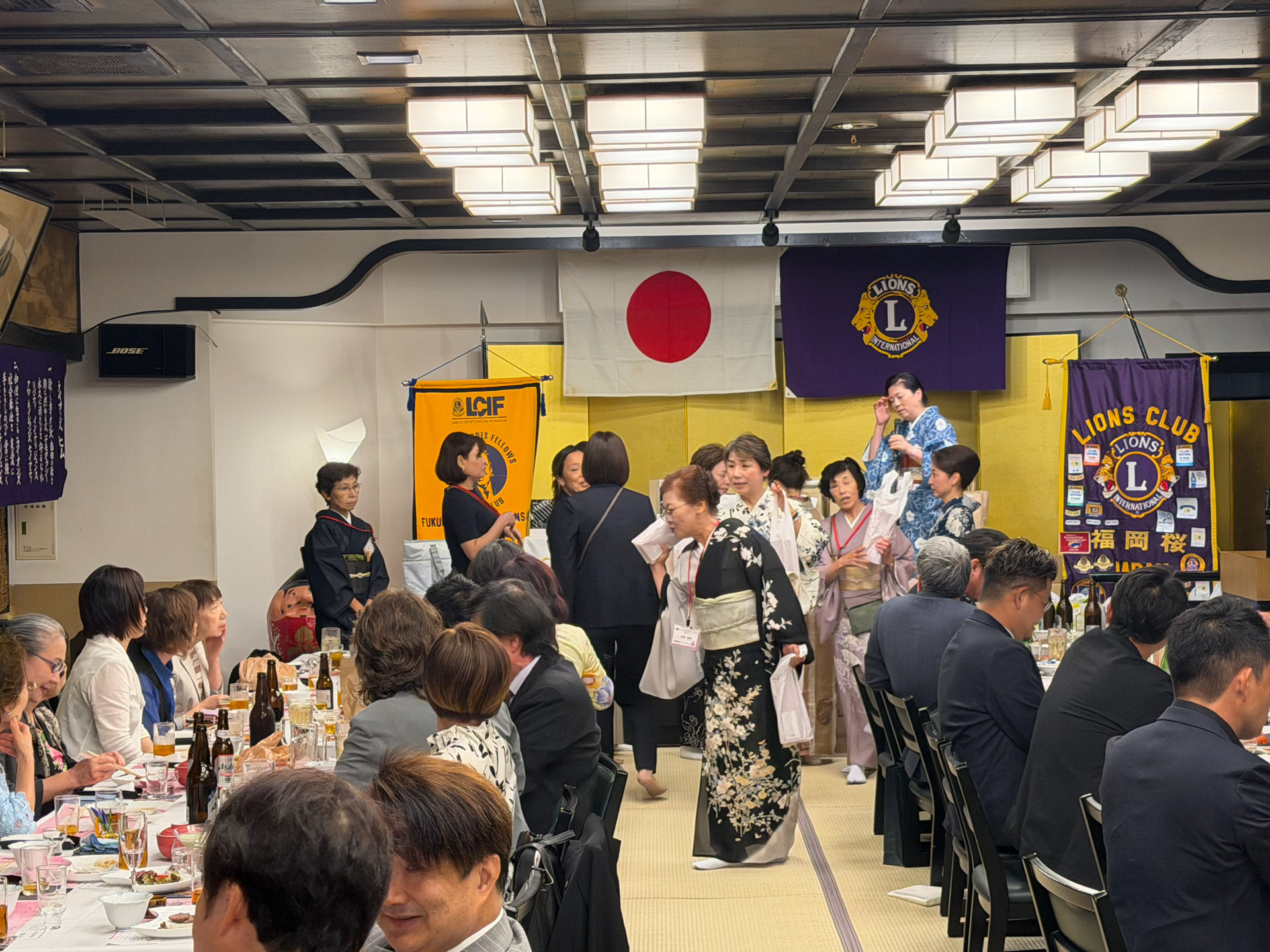 福岡桜ライオンズクラブ第881回例会(納涼例会)に参加いたしました