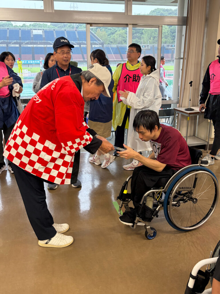 第31回福岡市障がい者スポーツ大会(陸上競技大会)が開催